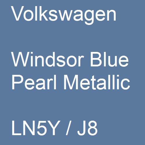 Volkswagen, Windsor Blue Pearl Metallic, LN5Y / J8.